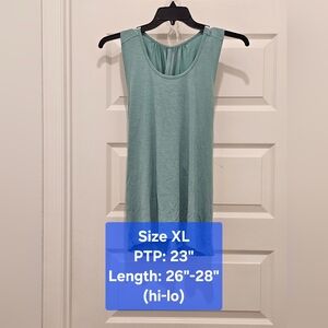 meta Sleeveless Athletic Top, NWOT, Size XL